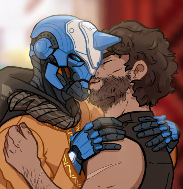 Andal and Cayde-6